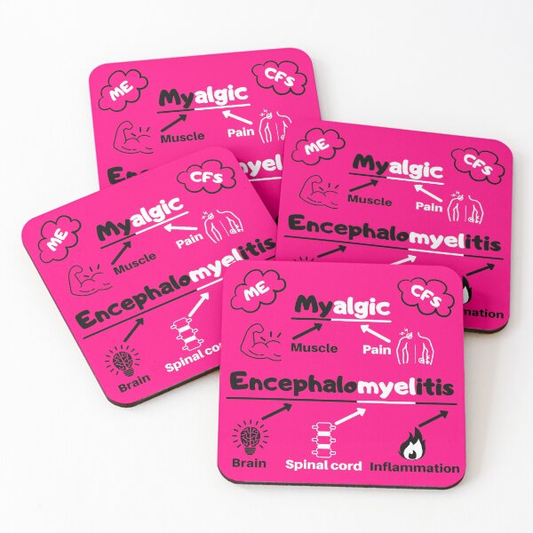 Item preview, Black & White on Pink ME definition Cartoon (with abbreviations) designed and sold by Chantelle  Spies.