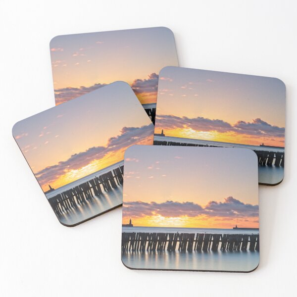 Item preview, Mouth of the Tyne Sunrise designed and sold by Rob Cole Photography.