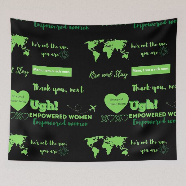 Item preview, Green Women empowerment designed and sold by Hoetoons.