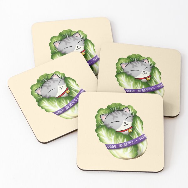 Item preview, Cabbage Cat "Catbage" designed and sold by Takeda-art.