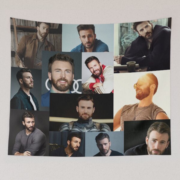 Item preview, Chris Evans collage designed and sold by Figureme.
