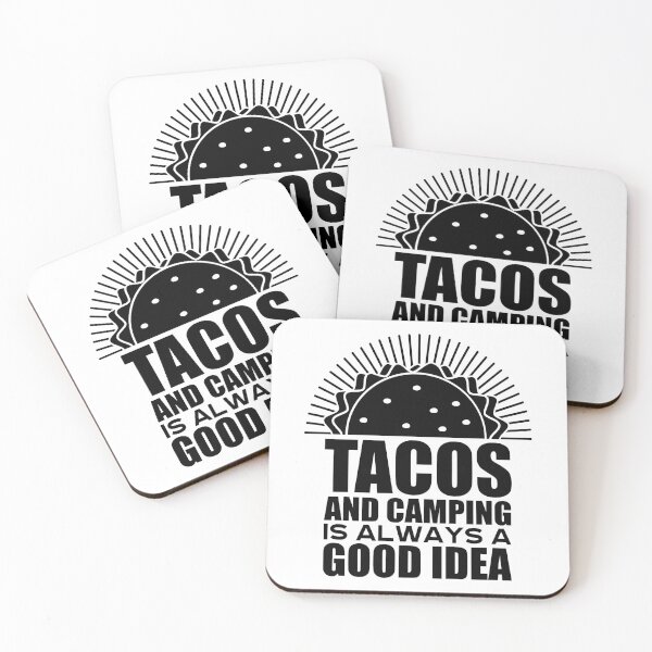 Item preview, Tacos And Camping Is Always a Good Idea designed and sold by GravitiTees.