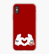 Minnie and Mickey Love iPhone Case