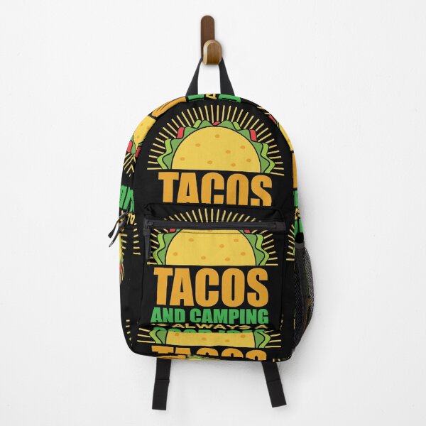 Item preview, Tacos And Camping Is Always a Good Idea | Hiking and Mexican Food designed and sold by GravitiTees.
