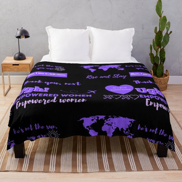 Item preview, Purple Women empowerment designed and sold by Hoetoons.