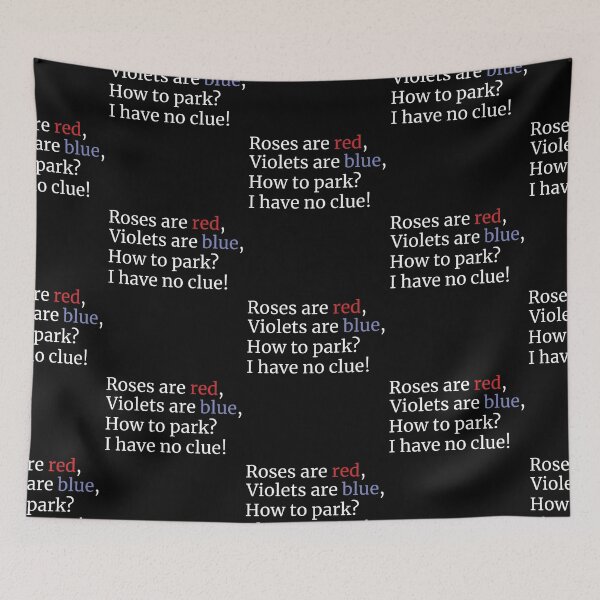 Item preview, How To Park Funny Bad Parking Poem designed and sold by Scratches Tees.