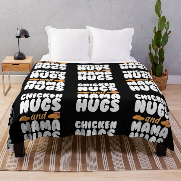 Item preview, Chicken Nugs Mama Hugs Funny Cute Kids designed and sold by Scratches Tees.