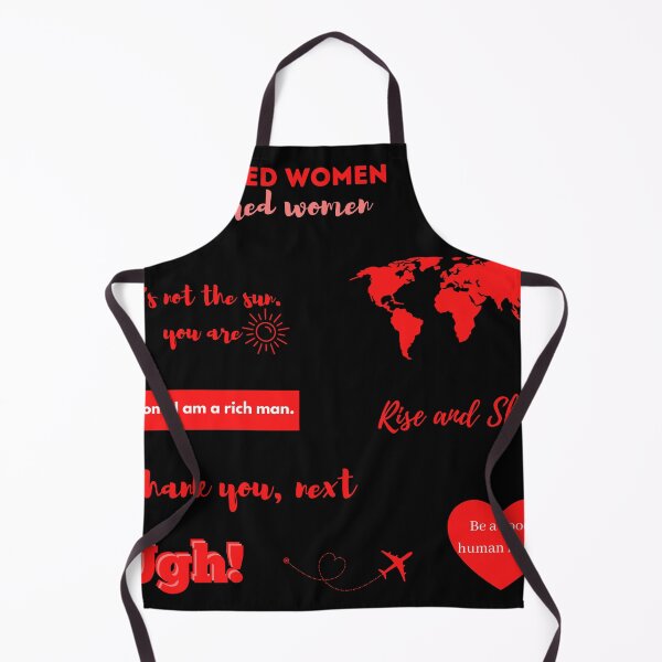 Item preview, Red Women empowerment designed and sold by Hoetoons.