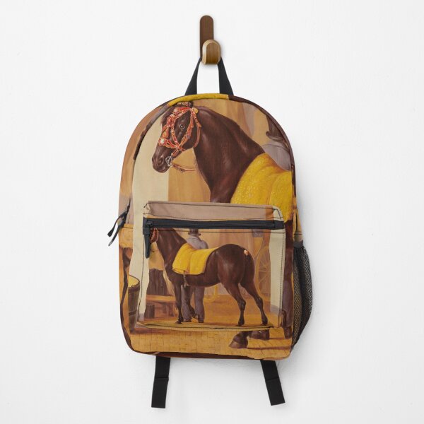 Item preview, Horse in the stable with rider, anthony obermann designed and sold by Mauswohn.