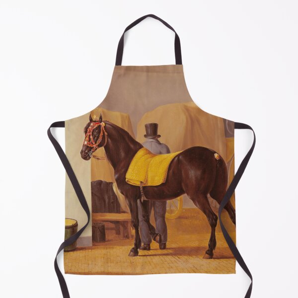 Item preview, Horse in the stable with rider, anthony obermann designed and sold by Mauswohn.