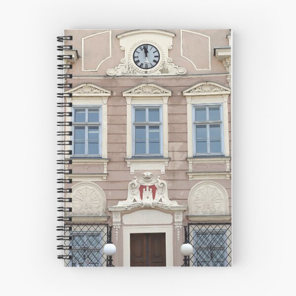 Item preview, Rathaus wall detail with clock and windows in Klosterneuburg  Lower Austria designed and sold by goceris.