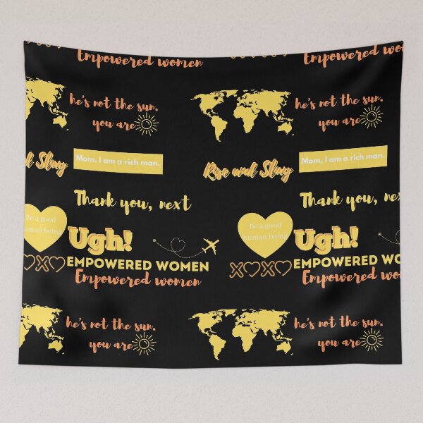 Item preview, Yellow Women empowerment designed and sold by Hoetoons.