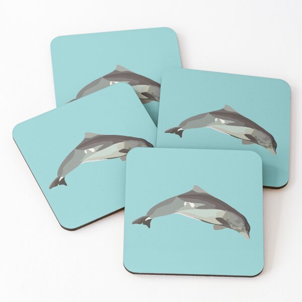Item preview, H is for Humpback Dolphin,Humpback Dolphin Artwork – Distinctive Coastal Dolphin Illustration and Marine Wildlife Design designed and sold by PrettylittlepastelUk.