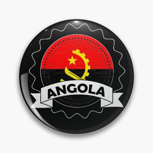 Item preview, Angola Emblem-Badge-Flag designed and sold by Gina-Driada.
