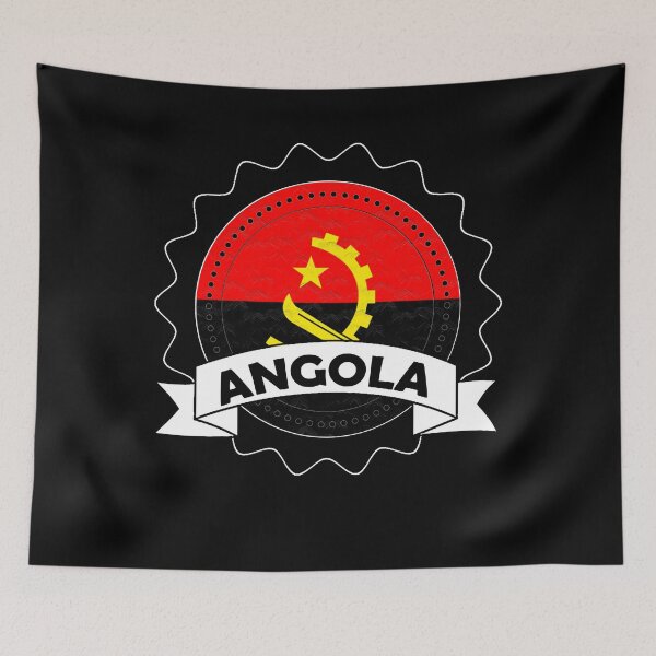 Item preview, Angola Emblem-Badge-Flag designed and sold by Gina-Driada.