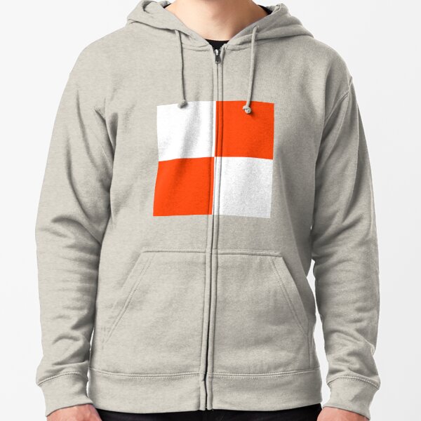 neon orange hoodie mens