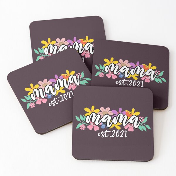 Artikelvorschau, Mama Est. 2021 - Blumen entworfen und verkauft von S Cube Design.