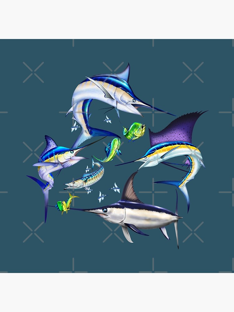 Atlantic Billfish by iColor4U