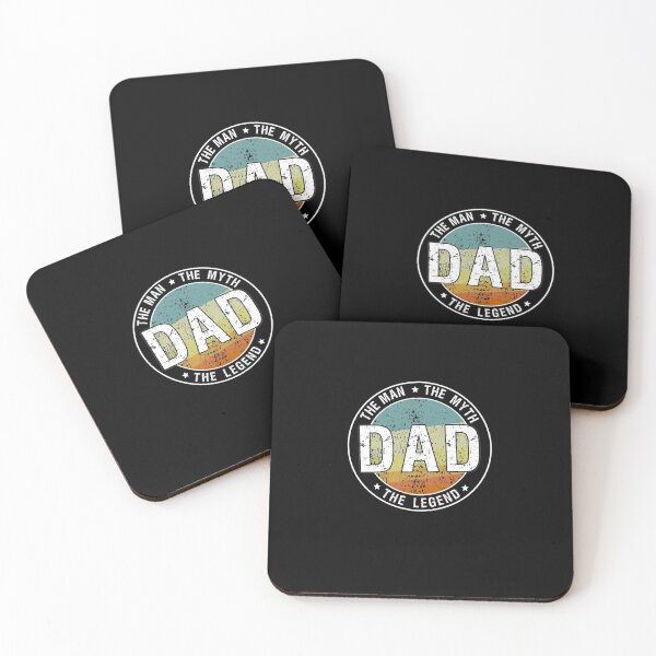 Item preview, Dad The Man The Myth The Legend - Retro Design designed and sold by FunSilly.