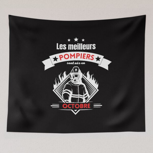 Item preview, The best firefighters are born in October Humor designed and sold by Ydurand.