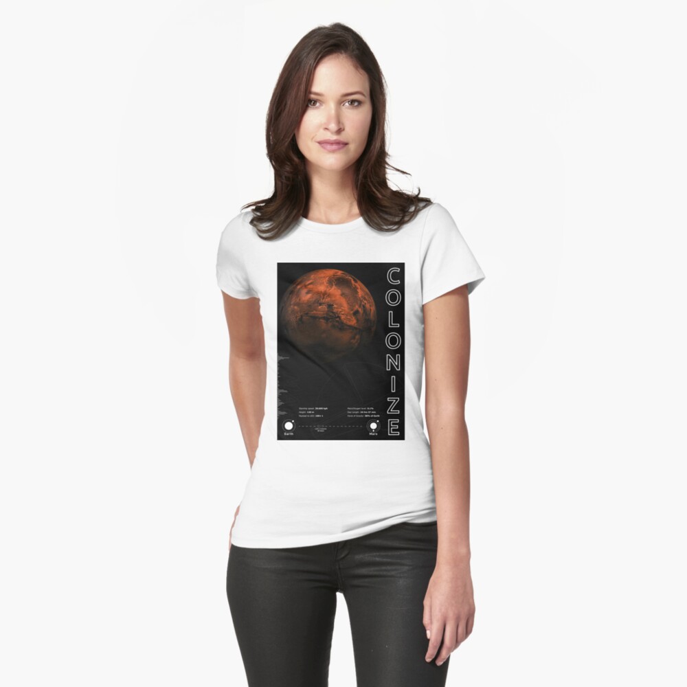 Item preview, Fitted T-Shirt designed and sold by Butterfly-Dream.