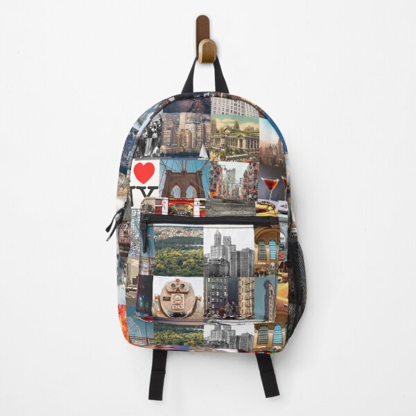 Item preview, Typical New York - collage of images of the city and history designed and sold by Rogervdb.