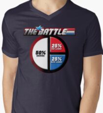 The Battle Men's V-Neck T-Shirt