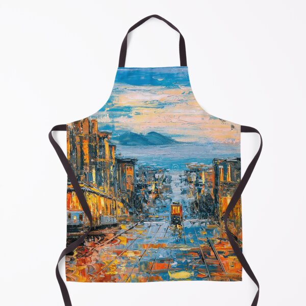 Item preview, oil painting san francisco designed and sold by AZcustom.