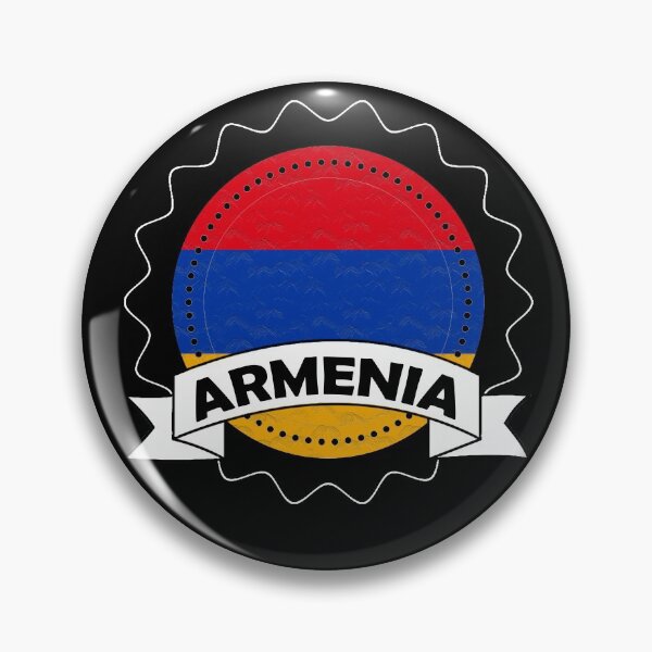 Item preview, Armenia Emblem-Badge-Flag designed and sold by Gina-Driada.