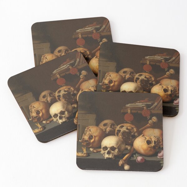 Item preview, Still life with a skull, Aelbert jansz van der schoor designed and sold by Mauswohn.