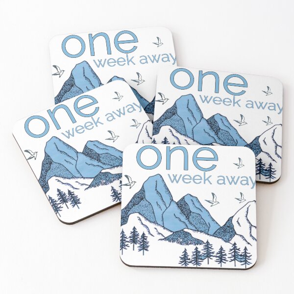 Item preview, One week away. designed and sold by Shadesanddyes.