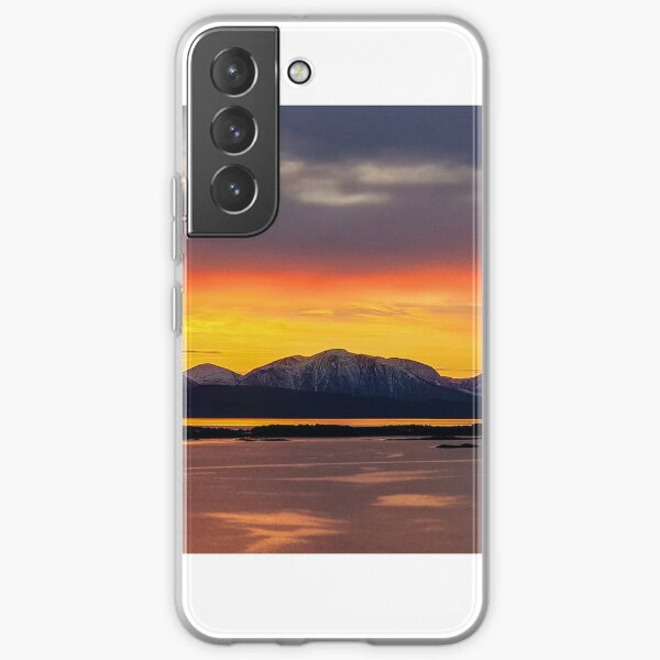 As the sun descends below the horizon, the sky is transformed into a canvas of breathtaking hues.  Samsung Galaxy Soft Case