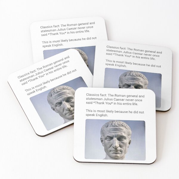 Item preview, funny Julius Caesar meme designed and sold by That Store With the Fun Stuff.