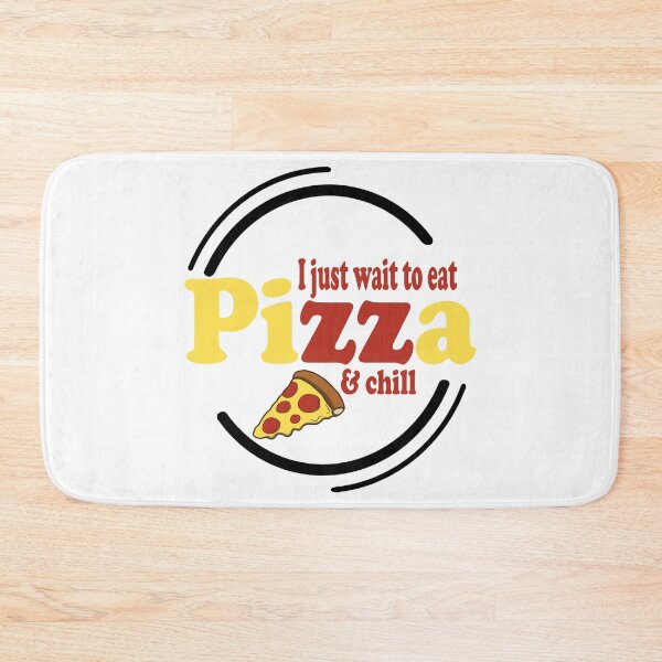 Item preview, Fuuny cooking I just wait to eat pizza & chill ,gift idea for lovers food,pizza,cooking designed and sold by Mac Store.