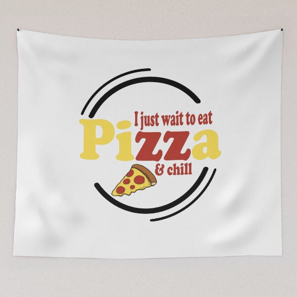 Item preview, Fuuny cooking I just wait to eat pizza & chill ,gift idea for lovers food,pizza,cooking designed and sold by Mac Store.