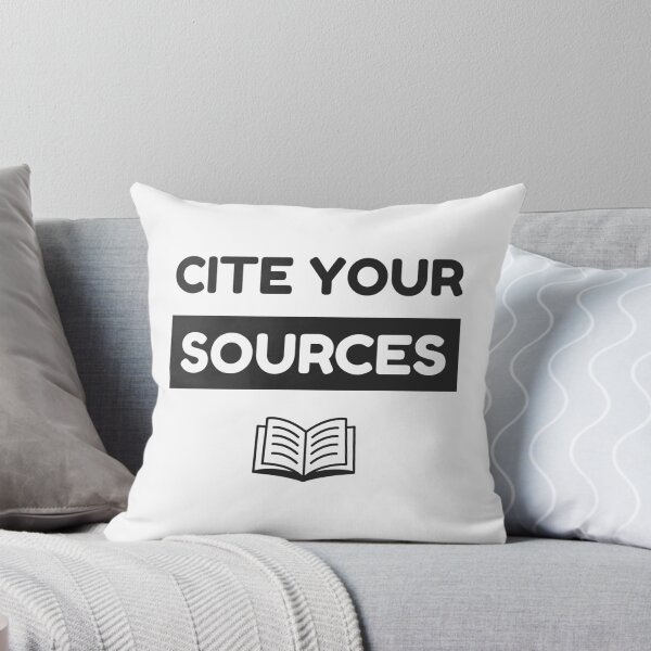 Item preview, Cite your sources, Academic research, PhD life designed and sold by Rita Azevedo.