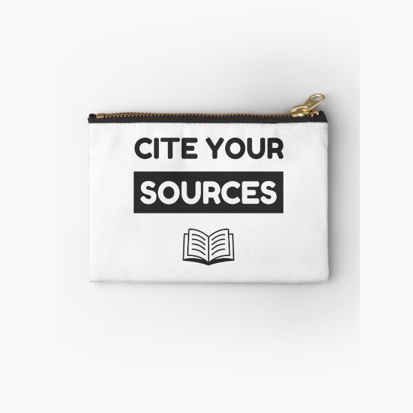 Item preview, Cite your sources, Academic research, PhD life designed and sold by Rita Azevedo.