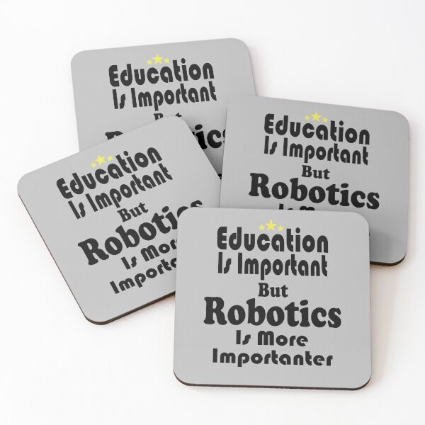 Item preview, Fuuny computer Education Is Important But Robotics Is More Importanter, ,gift idea for lovers science and technology designed and sold by Mac Store.