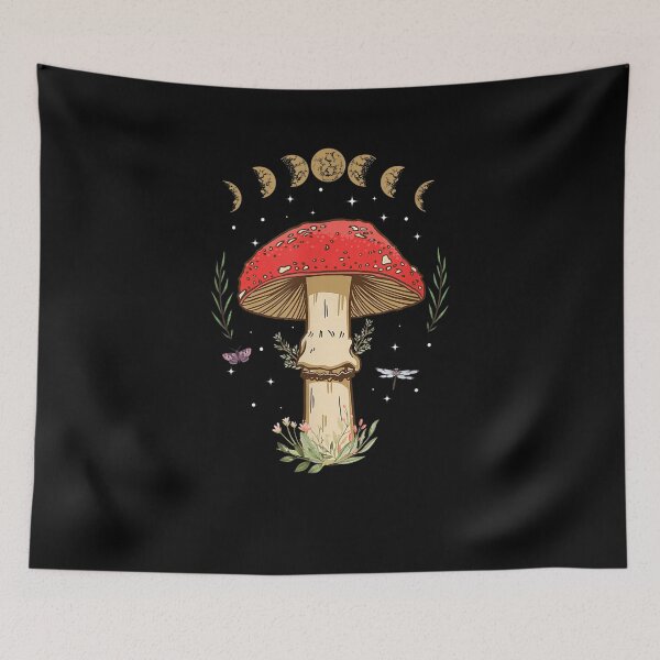 Item preview, Dark Academia Cottagecore Aesthetic Magical Mushroom Fungi  designed and sold by KeenanGlover.