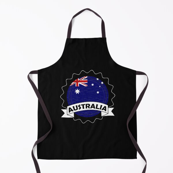 Artikelvorschau, Australien Emblem-Abzeichen-Flagge entworfen und verkauft von Gina-Driada.