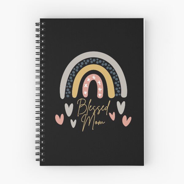 Item preview, Blessed Mom Rainbow Heart designed and sold by ModkMerch.