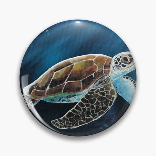 Item preview, Swimming Turtle designed and sold by Dianne Hancock-James.