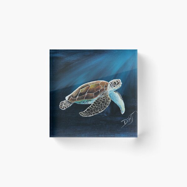 Item preview, Swimming Turtle designed and sold by Dianne Hancock-James.