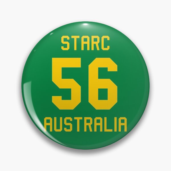 Item preview, Mitchell Starc | 56 | Australian Cricket Jersey designed and sold by CHAMPION WARRIOR.
