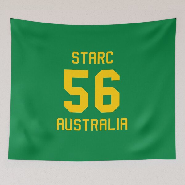 Item preview, Mitchell Starc | 56 | Australian Cricket Jersey designed and sold by CHAMPION WARRIOR.