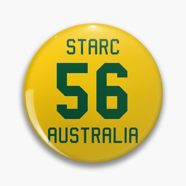 Item preview, Mitchell Starc | 56 | Australian Cricket Jersey designed and sold by CHAMPION WARRIOR.