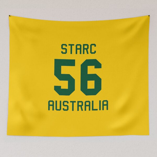 Item preview, Mitchell Starc | 56 | Australian Cricket Jersey designed and sold by CHAMPION WARRIOR.
