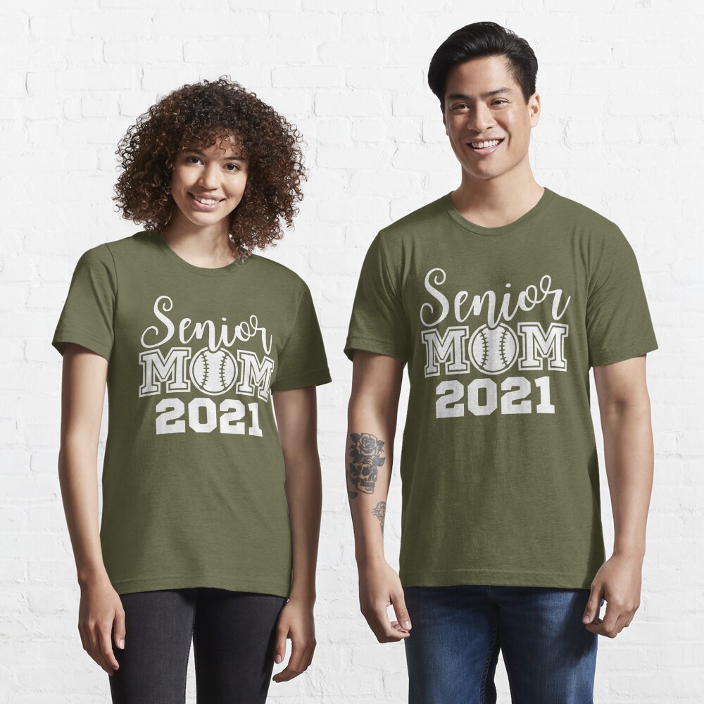 Baseball Senior Mom 2021 Shirt,Funny Baseball Mom Tee,Baseball Mom Gift,Baseball  Mother.  Essential T-Shirt for Sale by Babe3955