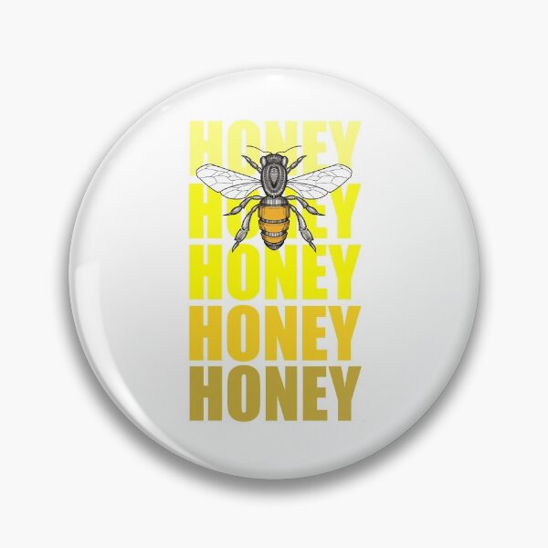 Item preview, cute wholesome bee and yellow  honey designed and sold by weilertsen.