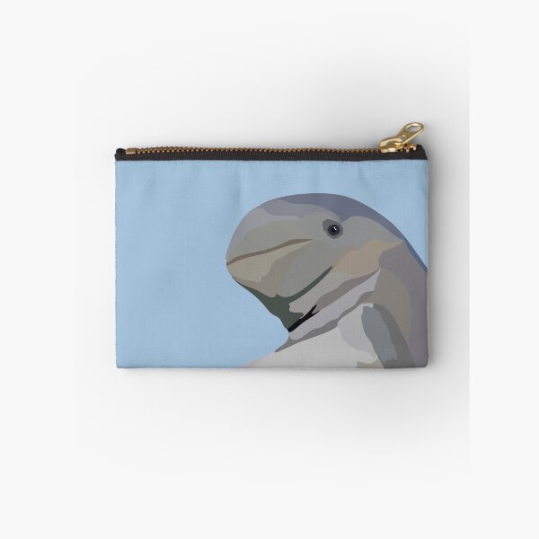 Item preview, S is for Snubfin Dolphin,Snubfin Dolphin Artwork – Unique Coastal Dolphin Illustration and Marine Wildlife Design designed and sold by PrettylittlepastelUk.